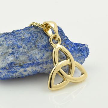 Trinity Knot Pendant Gold Plated