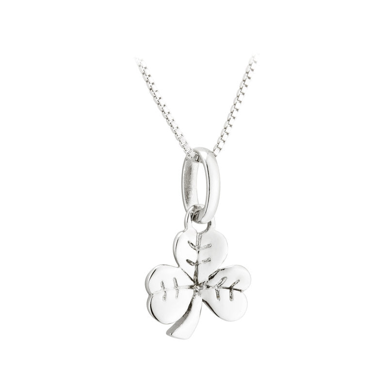 Sterling Silver Shamrock Pendant