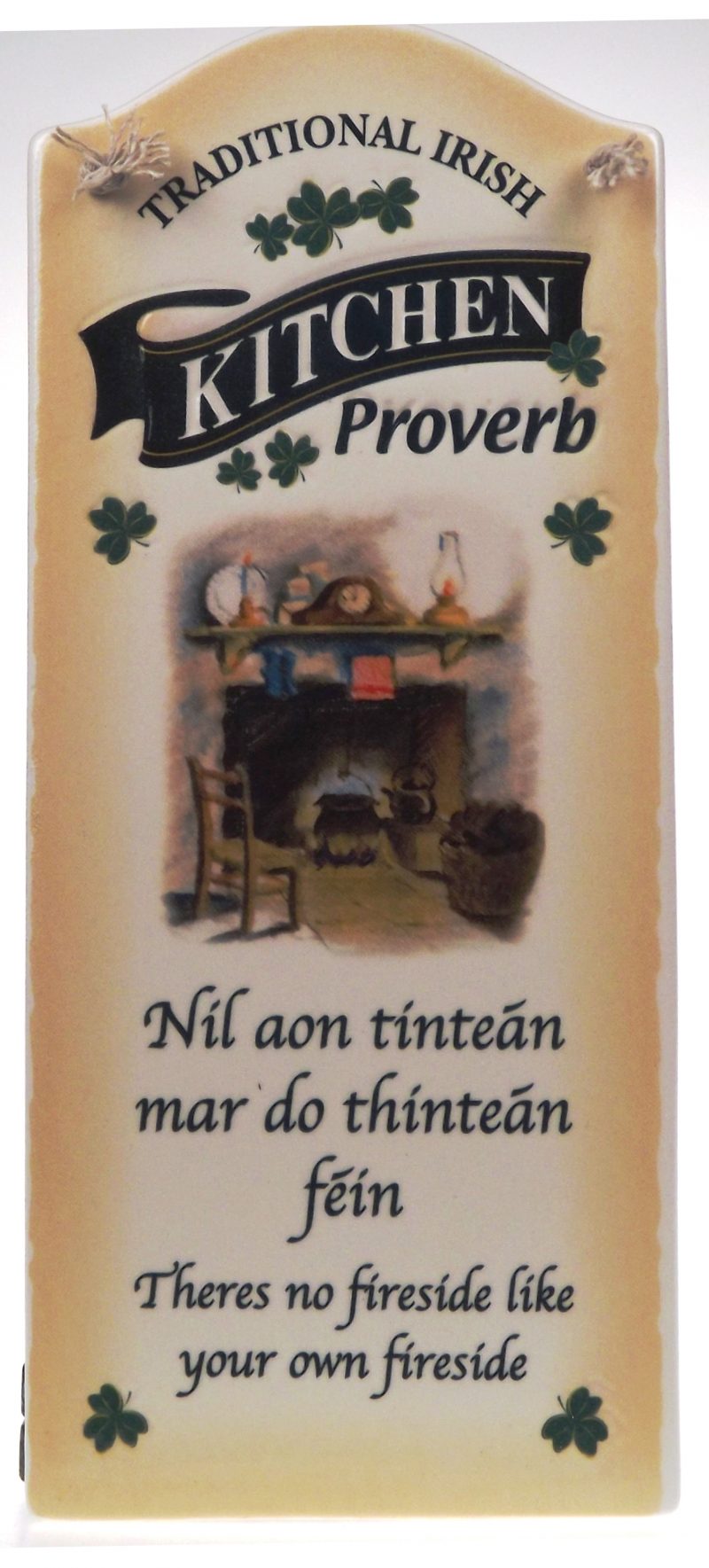 Proverb Wall Plaque – Nil Aon Tintean