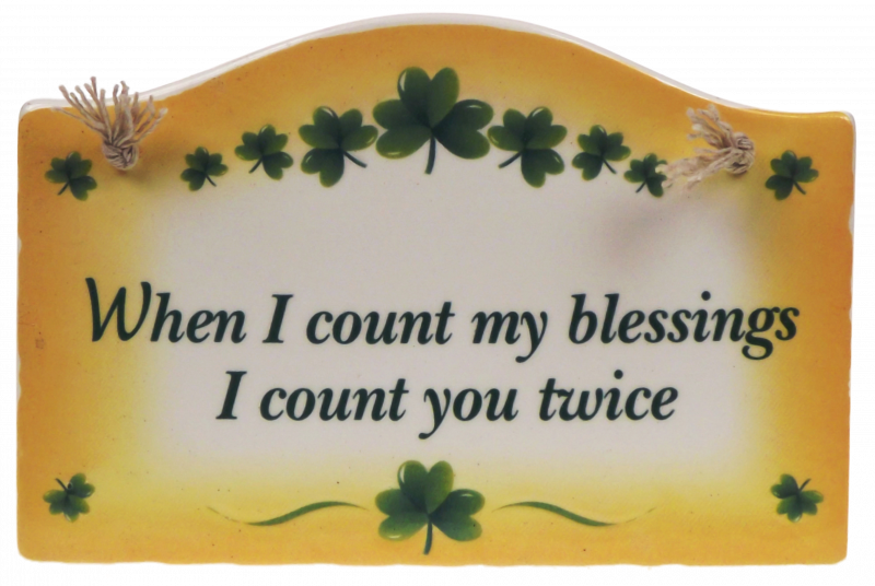 Irish Proverb Wall Plaque