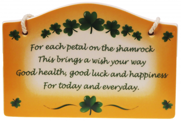 Irish Proverb Wall Plaque