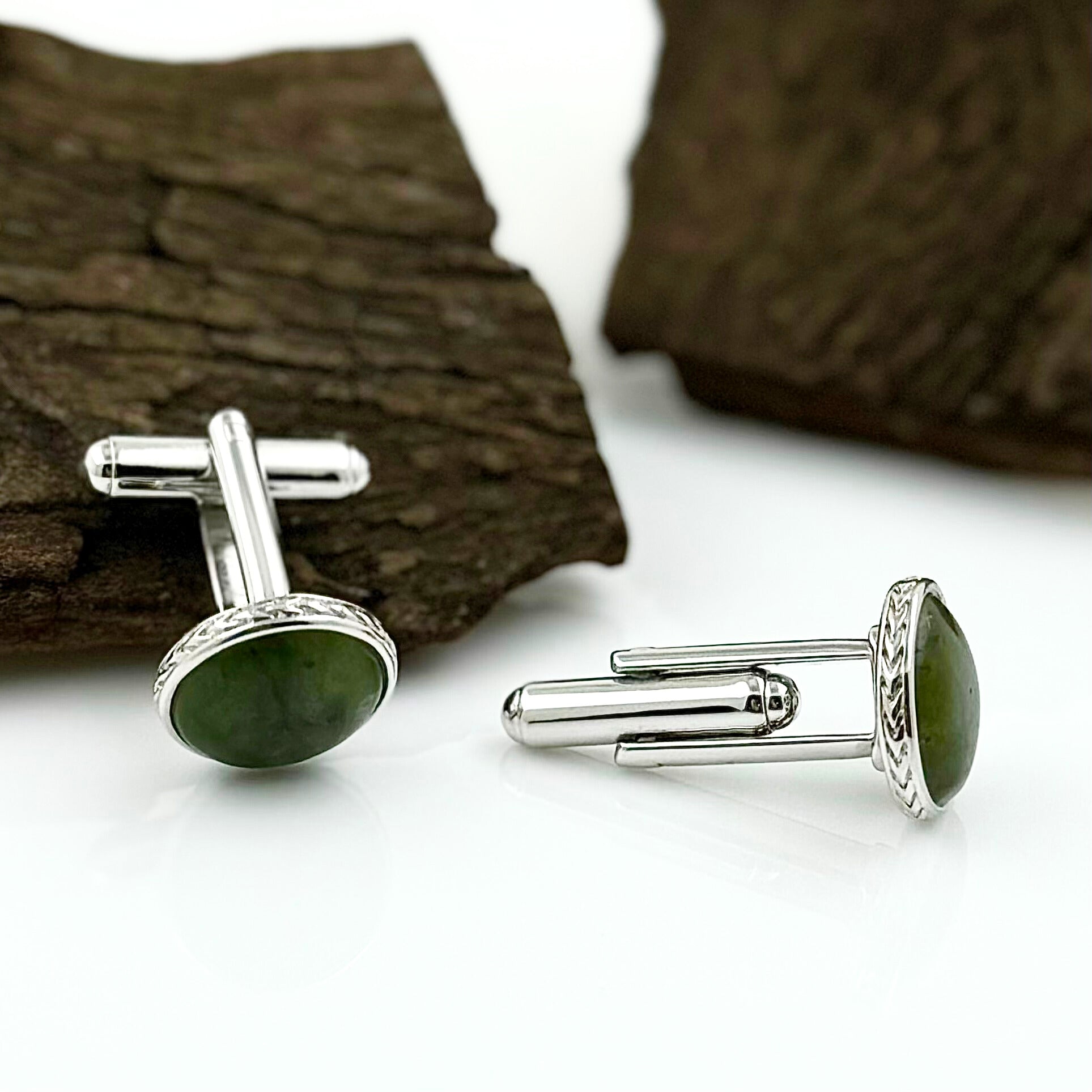 Round Celtic Cufflinks