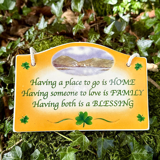 Irish Proverb Wall Plaque