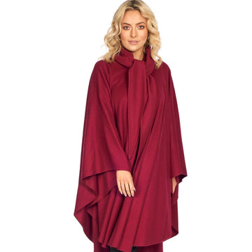 Jimmy Hourihan Cashmere Cape with Convertible Hood