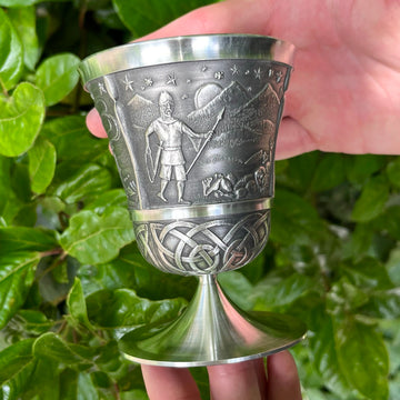 Mullingar Pewter Mythical Ireland Beaker - King Lugh