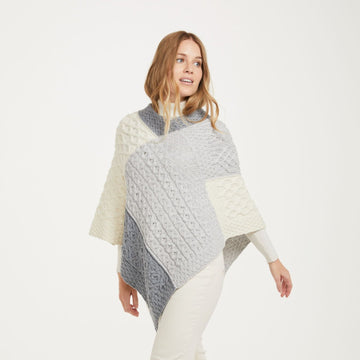 Salthill Aran Poncho