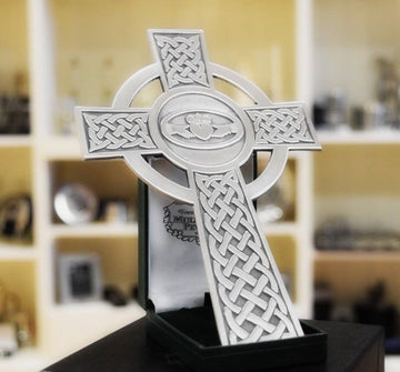 Mullingar Pewter Claddagh Cross