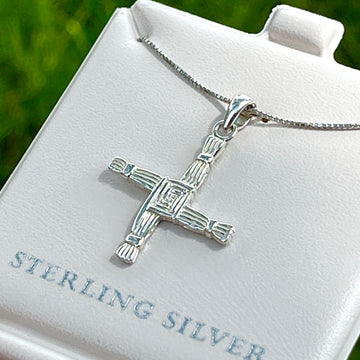 Sterling Silver St. Brigids Cross Pendant