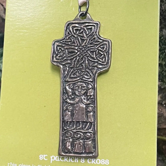 St. Patricks Cross Bronze Decoration