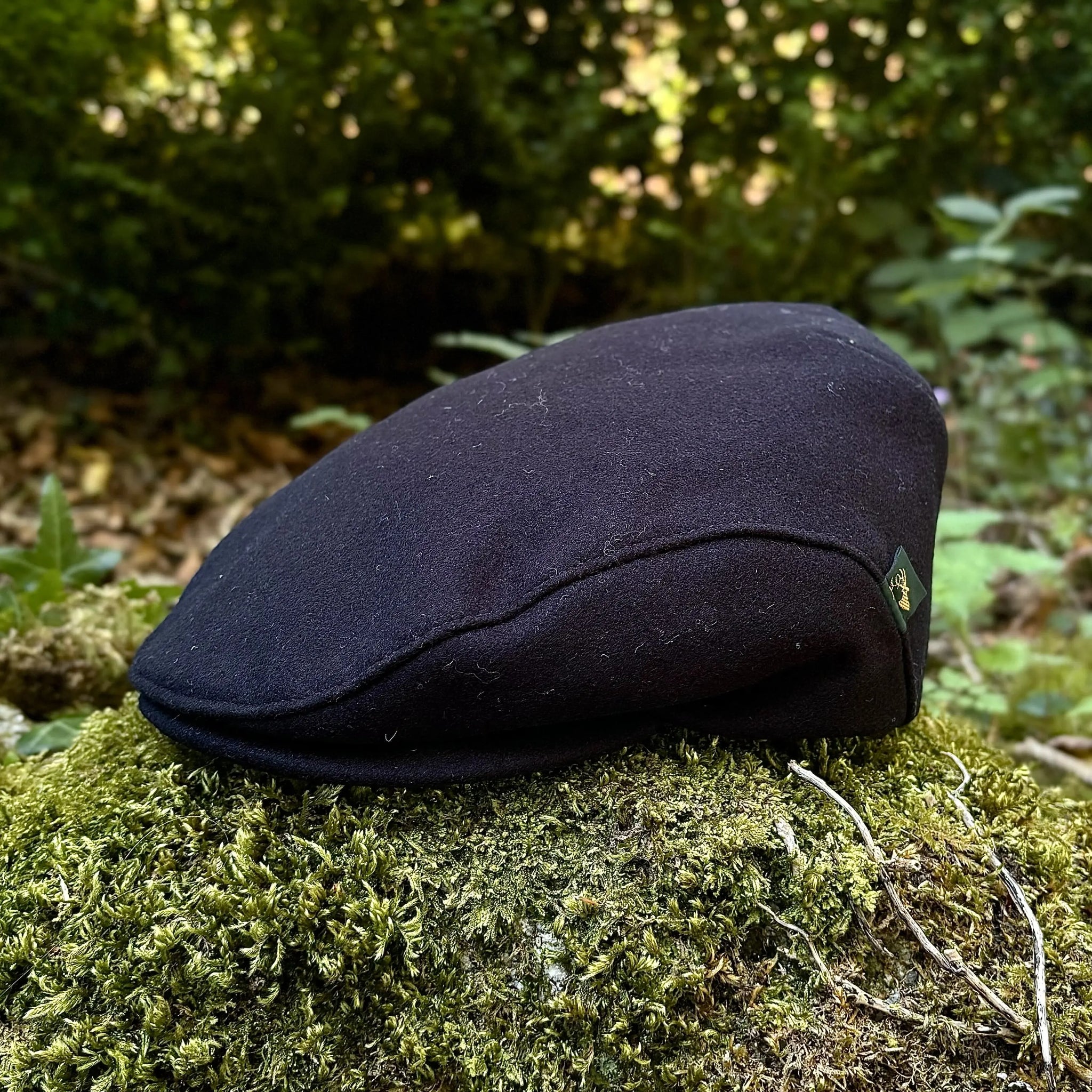 Black Flat Trinity Cap