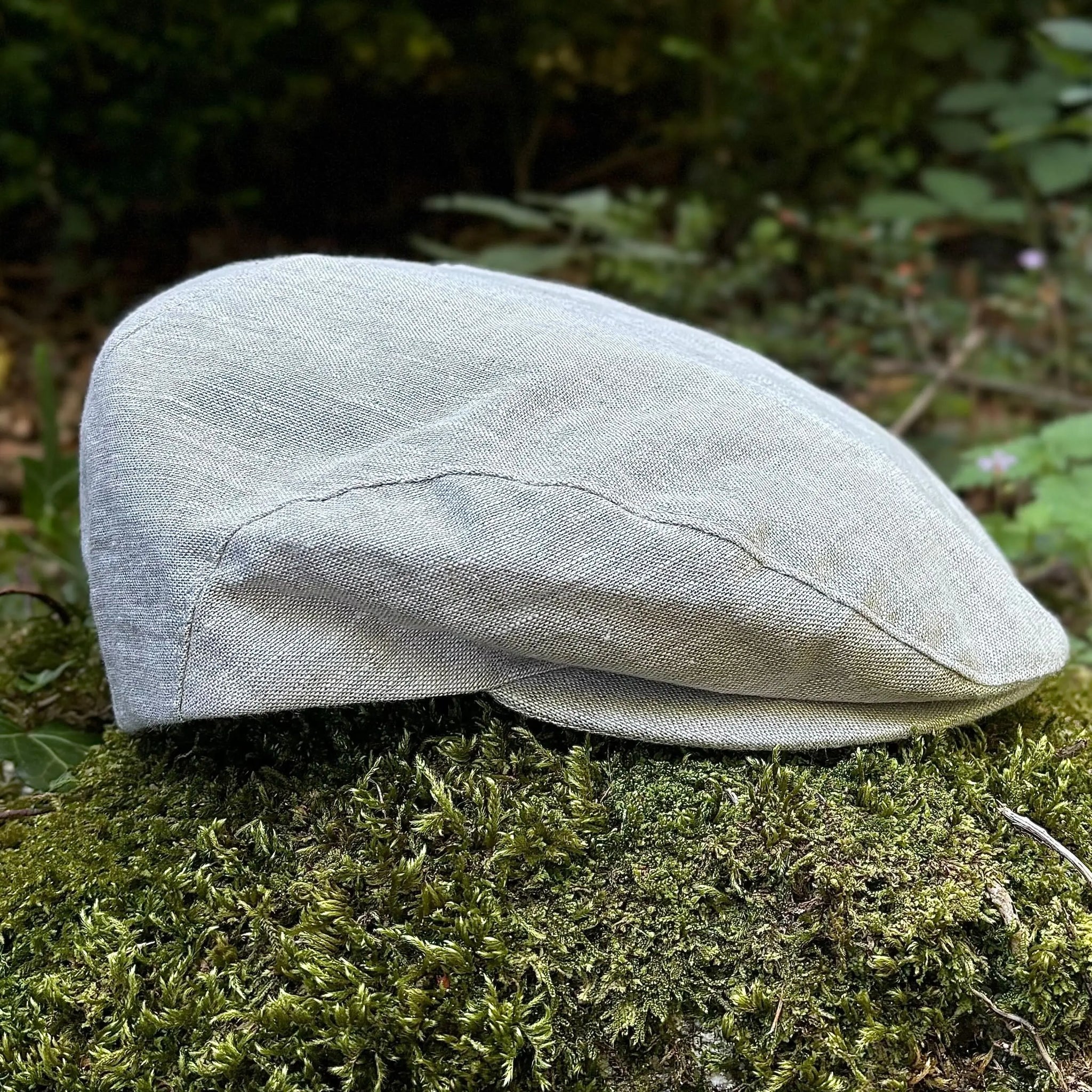 Natural Linen Cap