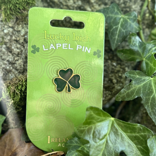 Shamrock Lapel Pin