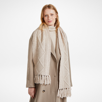 Kinard Aran Scarf