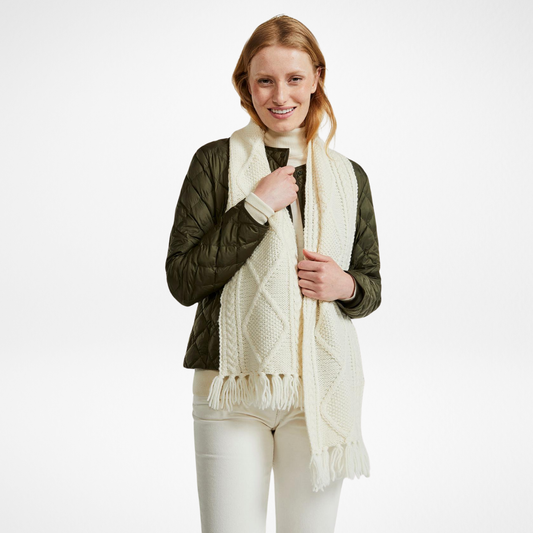 Kinard Aran Scarf