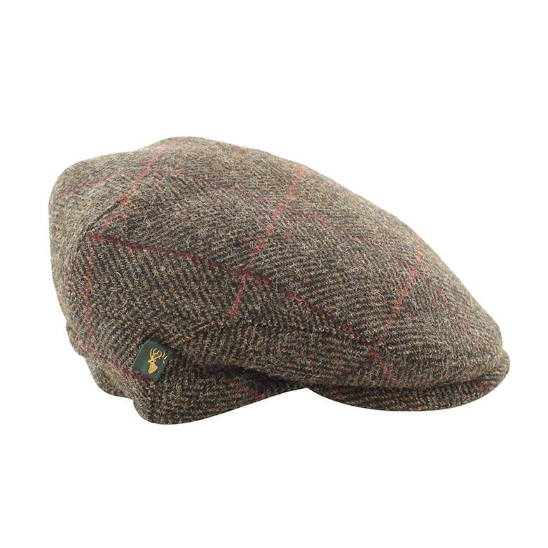 Brown Trinity Flat Cap