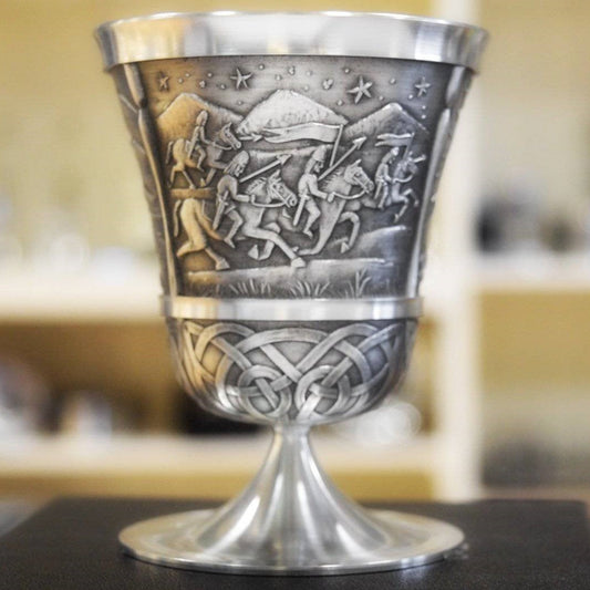 Mullingar Pewter Mythical Ireland Beaker - Queen Maeve