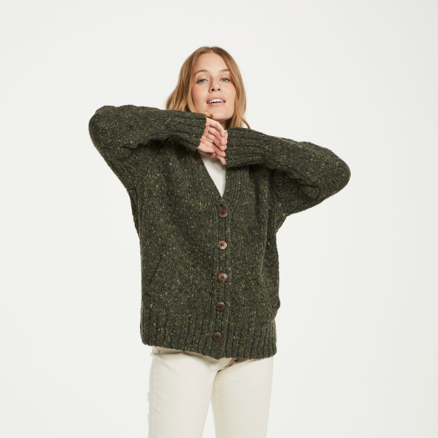 Bonny Glen Ladies Tweed Cardigan