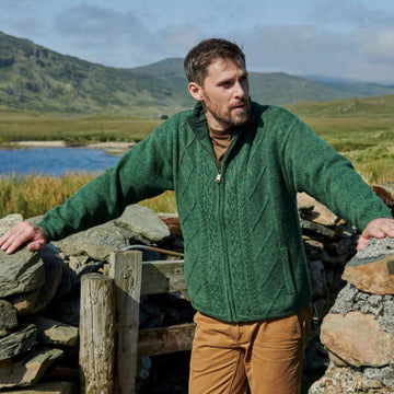 Farmleigh Lined Wool Mens Cardigan