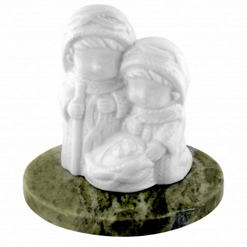 Connemara Marble Ceramic Nativity Scene