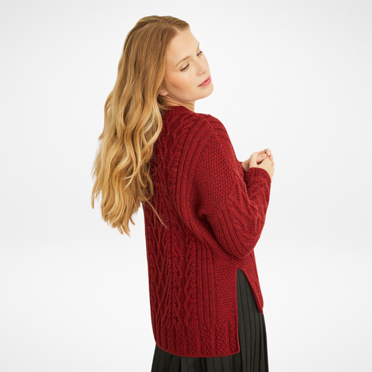 Tully Box Aran Sweater