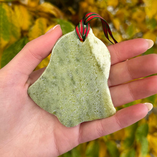 Connemara Marble Christmas Decoration - Bell