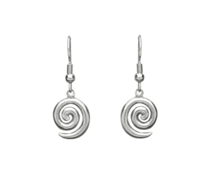 Celtic Legend Spiral Earrings