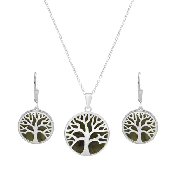 Connemara Marble Tree of Life Set