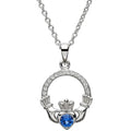 Shanore Claddagh Birthstone Pendant - September