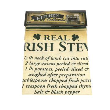 Irish Stew Recipe Kitchen Towel