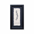 Ogham 'Dílseacht' (Loyalty) Framed Gift