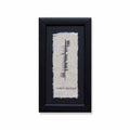 Ogham 'Cairdeas' (Friendship) Framed Gift