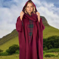 Jimmy Hourihan Cape with Plaid Interior