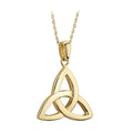 14K GOLD LARGE TRINITY KNOT PENDANT