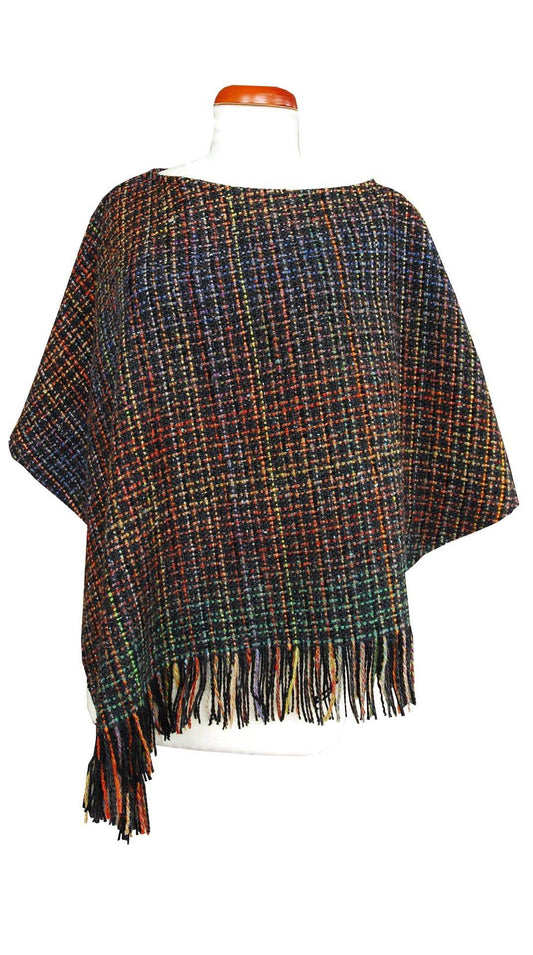 Studio Donegal Tweed Poncho