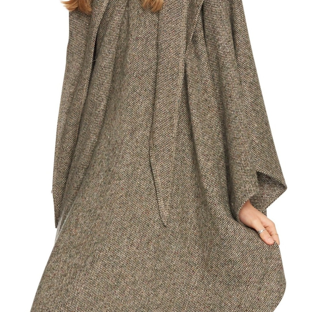 Jimmy Hourihan Knee Length Tweed Cape