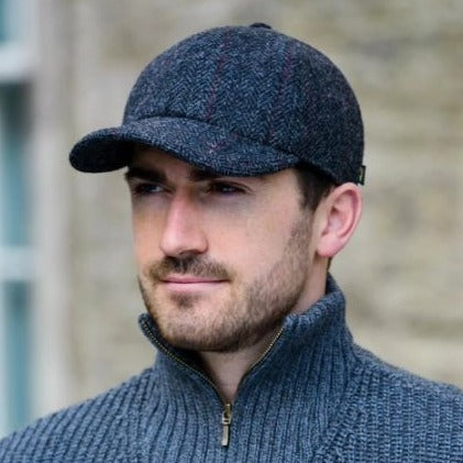 Mucros Tweed Baseball Cap