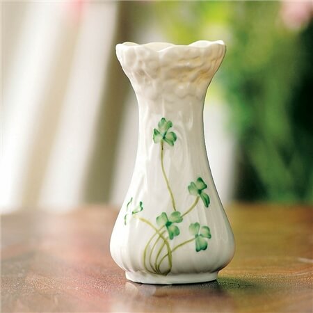 Belleek Daisy Vase