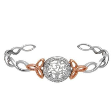 Celtic Tree of Life Cuff Bangle