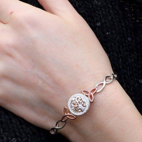 Celtic Tree of Life Cuff Bangle