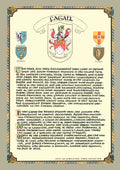 Fagan Family Crest Parchment