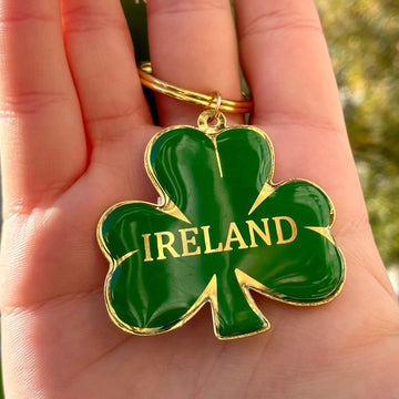 Shamrock Keyring Keychain