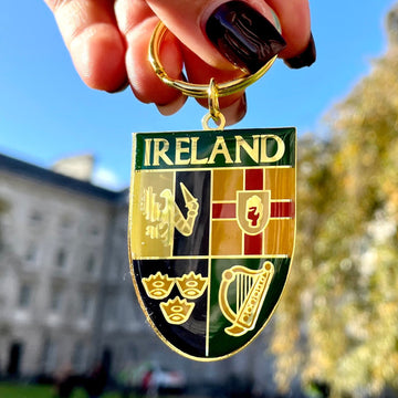 Ireland Coat of Arms Keychain