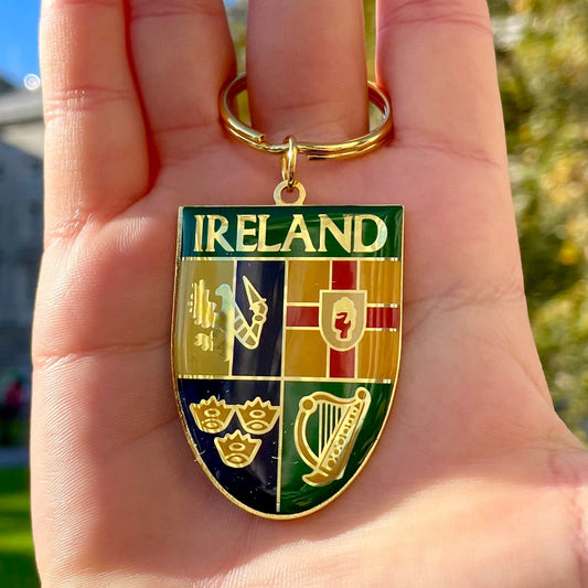 Ireland Coat of Arms Keychain