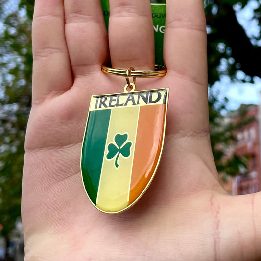 Ireland Flag Keyring Keychain