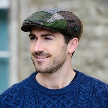 Mucros Patch Flat Cap