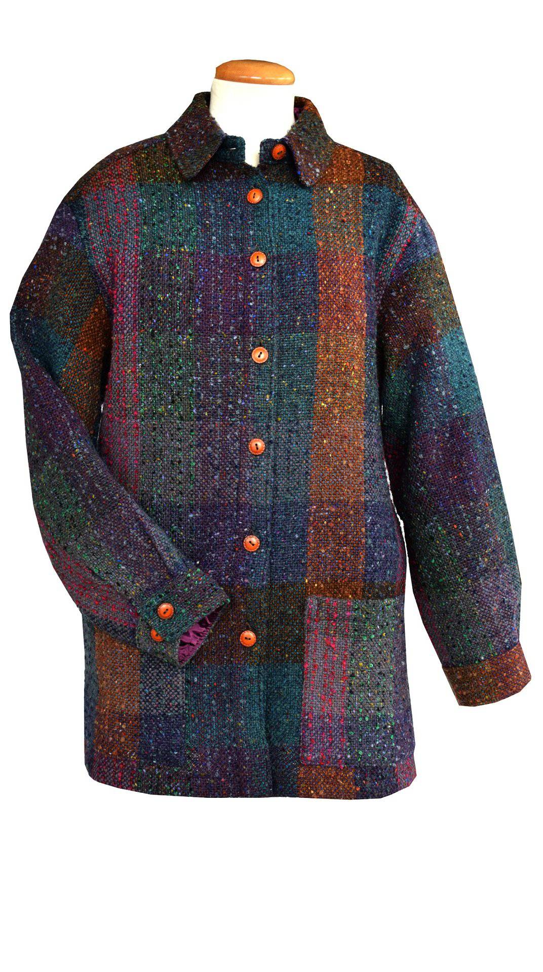 Studio Donegal Ladies Tweed Shirt Jacket