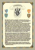 Madden Family Crest Parchment