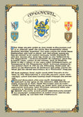 McGovern Family Crest Parchment