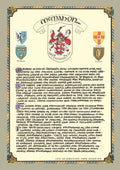 McMahon Family Crest Parchment