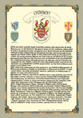 O'Brien Family Crest Parchment